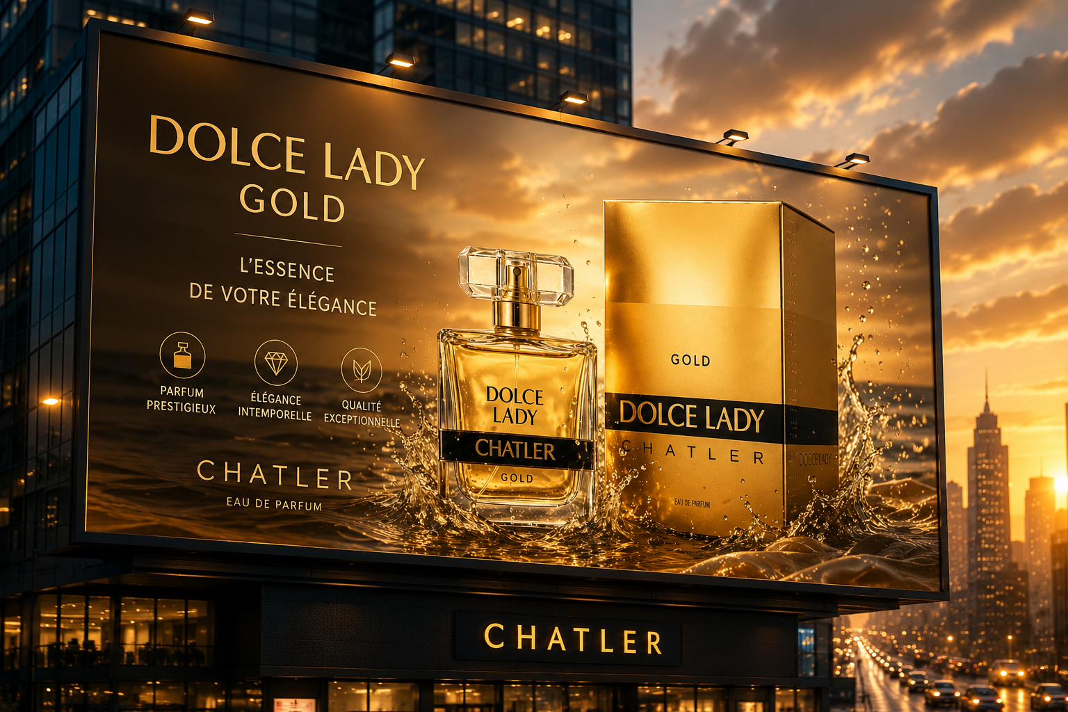 DOLCE LADY | CHATLER GOLD ÉDITION PARIS 100ML