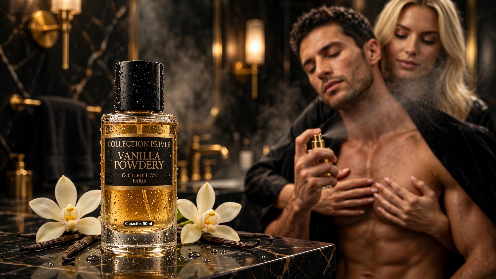 VANILLA POWDERY - Eau de Parfum 50ML | GOLD EDDITION | Collection Privé Paris 2026