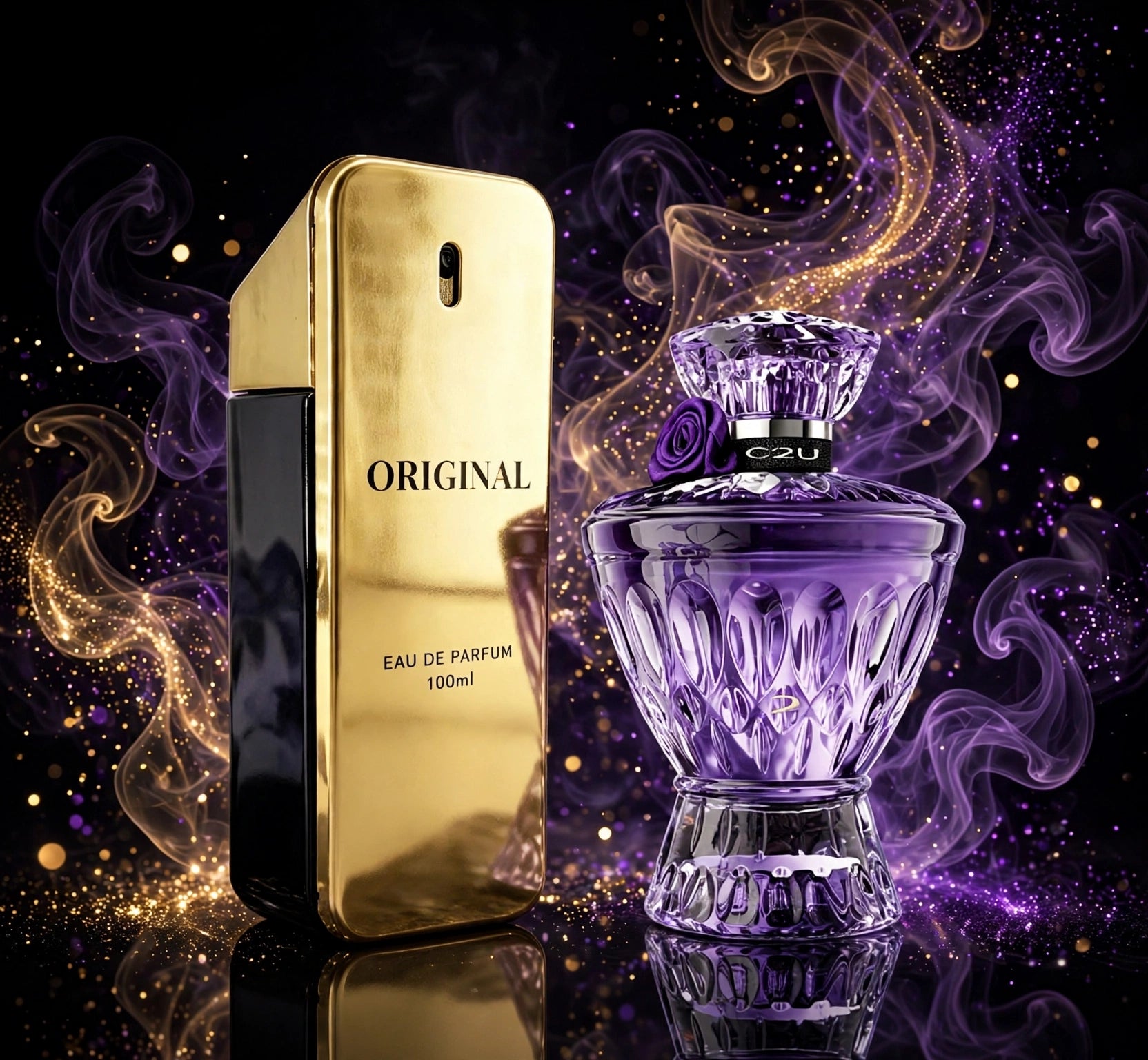 2 POUR LE PRIX D'UN | ONE MILLION 100ML + PURPLE ELYXIRE 100ML 💜