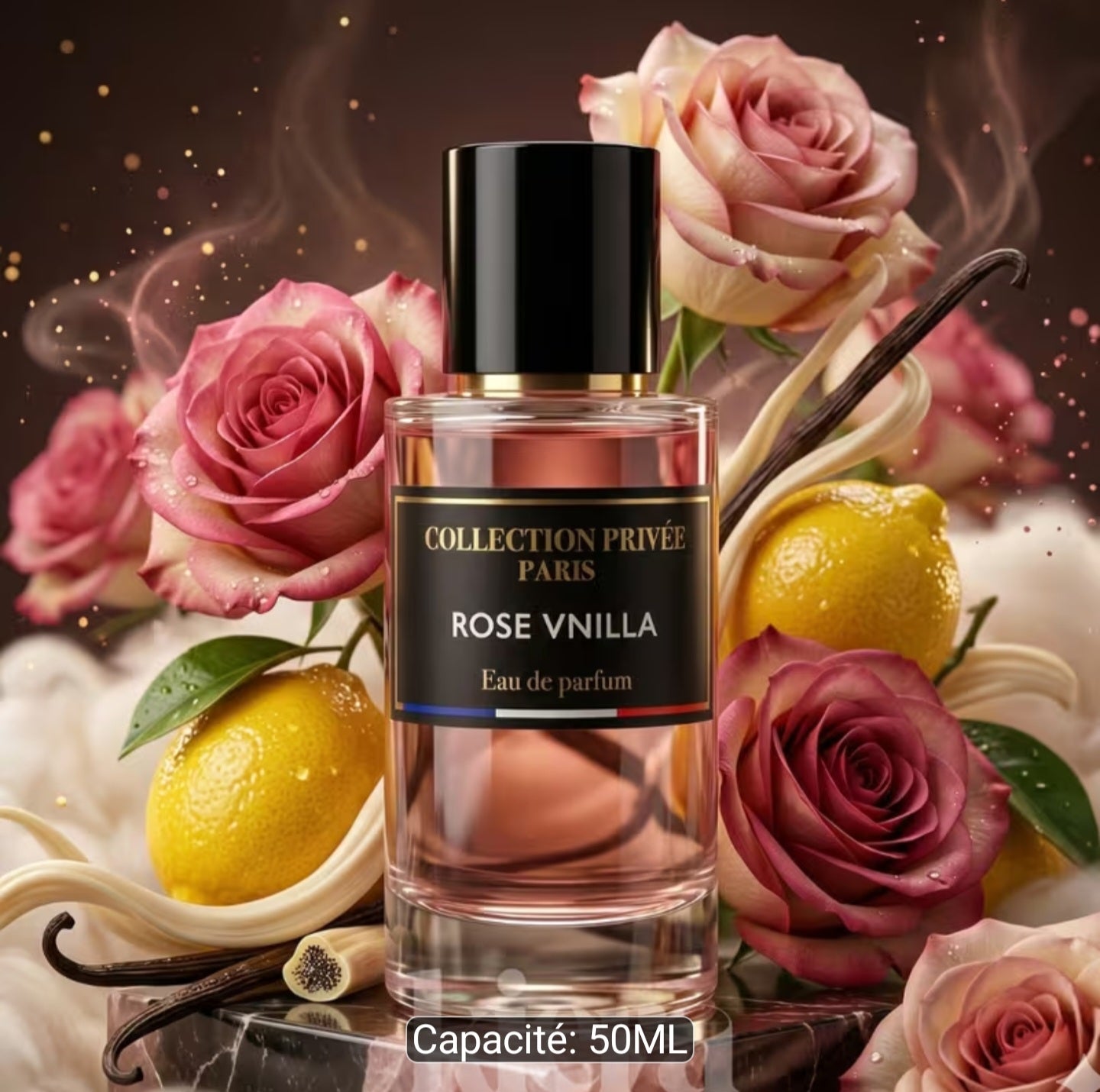 ROSE VANILLA – Eau de Parfum 50ML | Collection Privée Paris