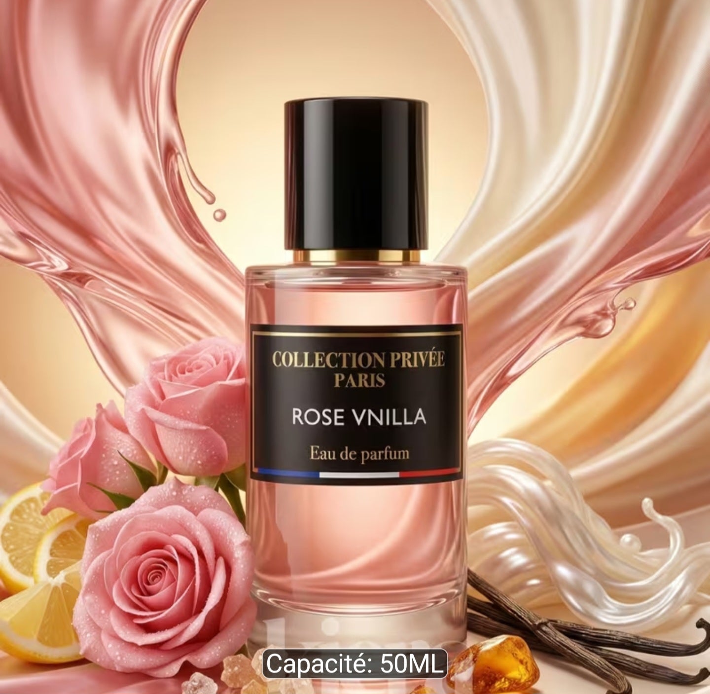 ROSE VANILLA – Eau de Parfum 50ML | Collection Privée Paris