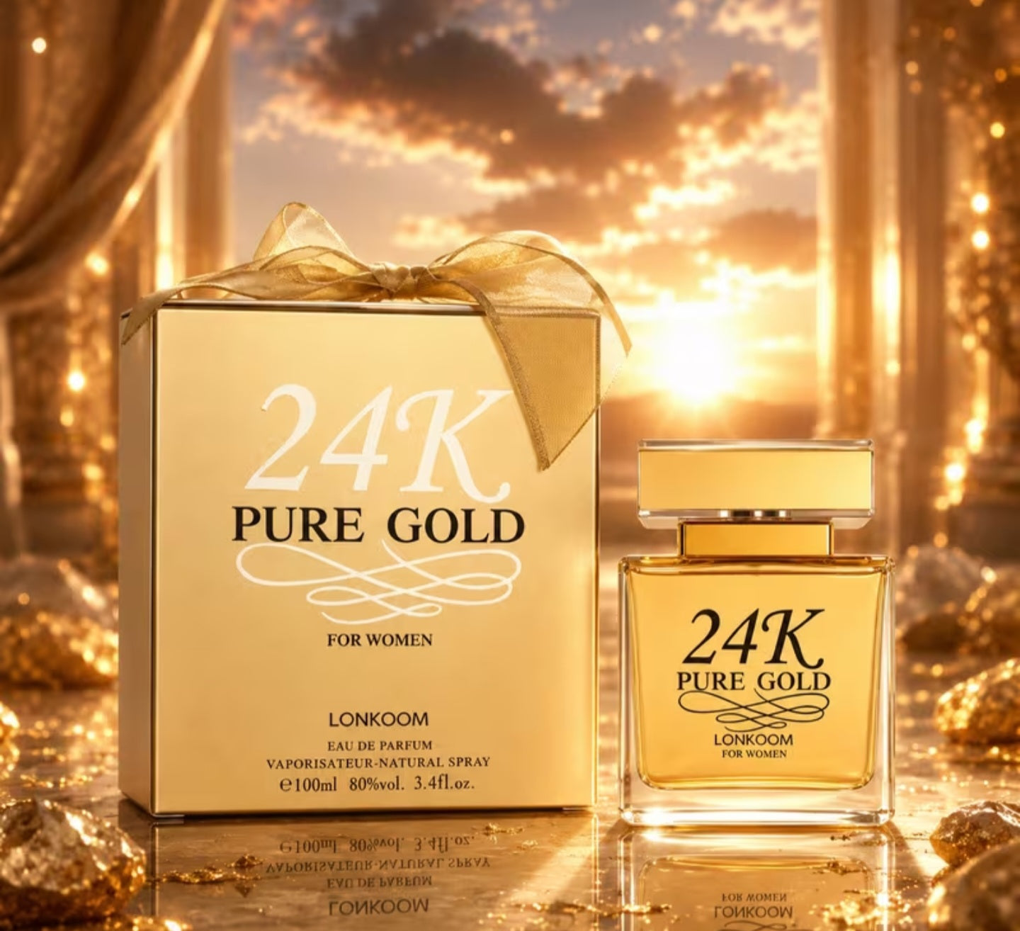24K PURE GOLD PARFUM | FOR WOMEN | 100ML